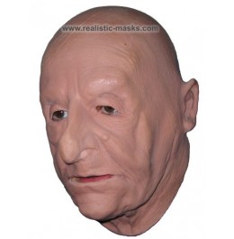 Schaum Latex Maske 'Großvater' 