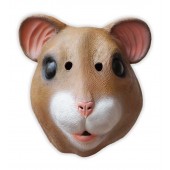 Maske Hamster aus Latex