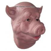 Schweine Maske aus Schaumlatex
