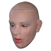 Woman's Face Rubber Mask