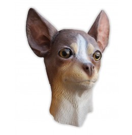 Maska Pies Lateksowa Chihuahua