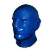 Maską Lateks 'Blue Rubber Man'