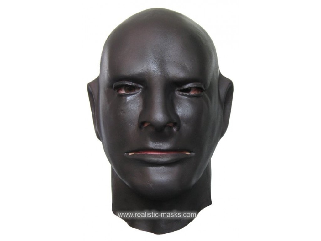 Máscara de látex Negro-Gris