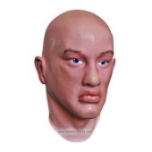 Máscara Realista 'Hombre de Ojos Azules'