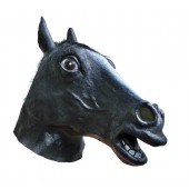 Zwarte Paarden Masker