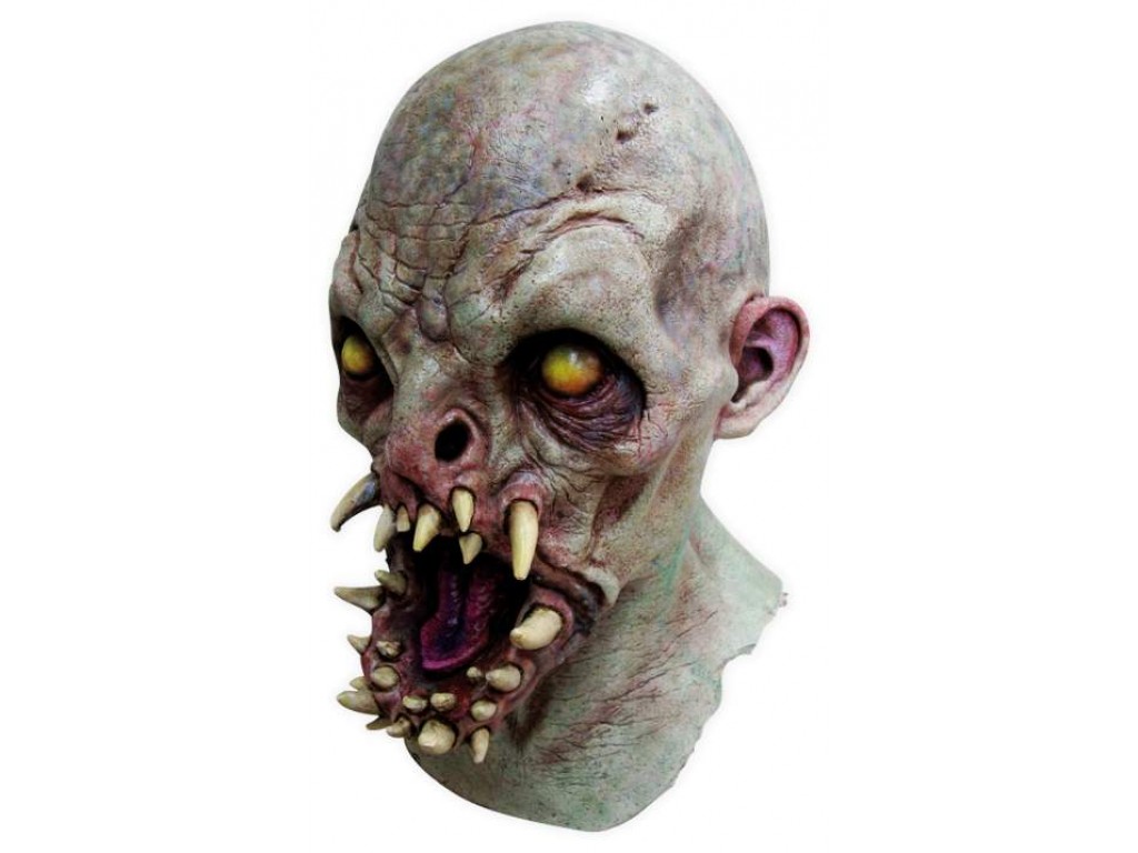 Masque Halloween horreur / monstre en silicone yeux globuleux et dents -  Acheter sur PhoneLook
